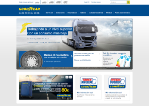 Goodyear lanza una nueva web especializada en el mundo del camión.