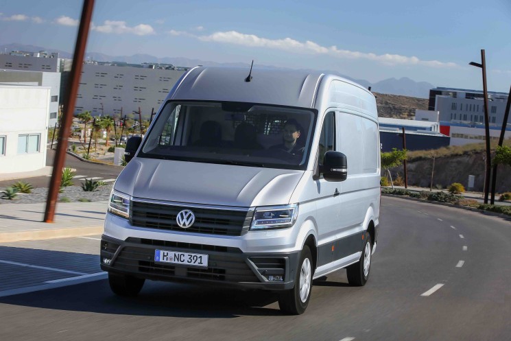 Volkswagen ha presentado la nueva Crafter en Almería