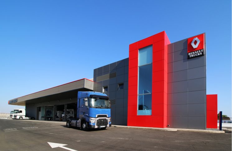 Nuevo punto de red de Renault Trucks en Almería, R1 Gama Almería, situadoi en Huércal.