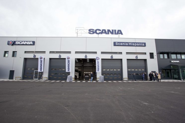 Nuevas instalaciones de Scania Hispania en Málaga.