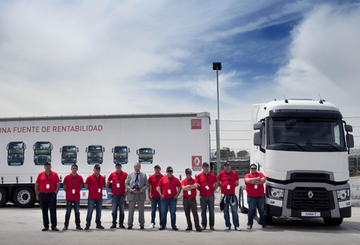 Los mejores conductores de la serie T de Renault Trucks