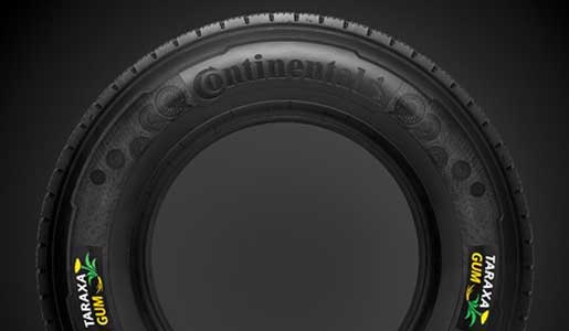 Continental presenta los primeros neumáticos fabricados con caucho de diente de león