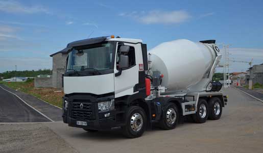 Renault Trucks lanza una gama super ligera para el transporte de hormigón, el Renault Trucks C XLoad