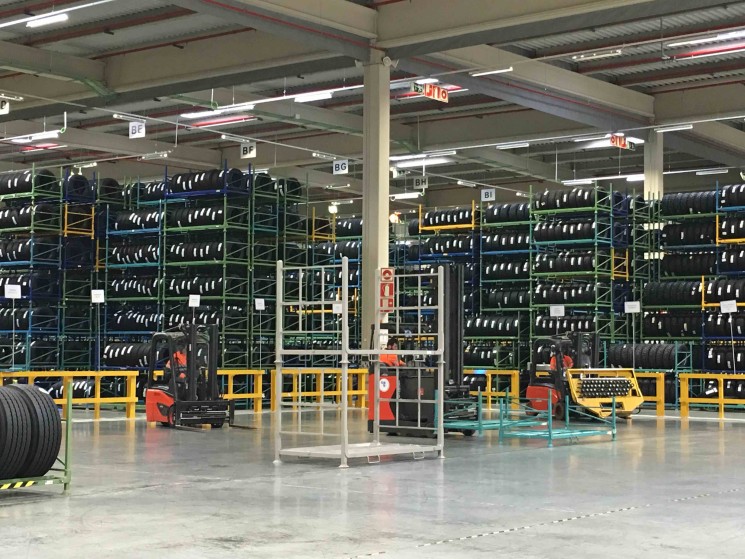 Michelin inaugura una plataforma logística en Illescas.