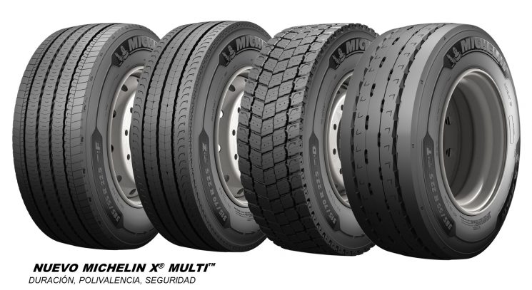 Nueva generación de neumáticos Michelin X Multi, más duración y polivalencia.