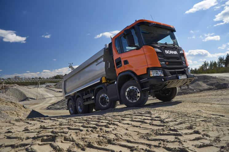 Scania lanza la nueva gama de construcción XT.