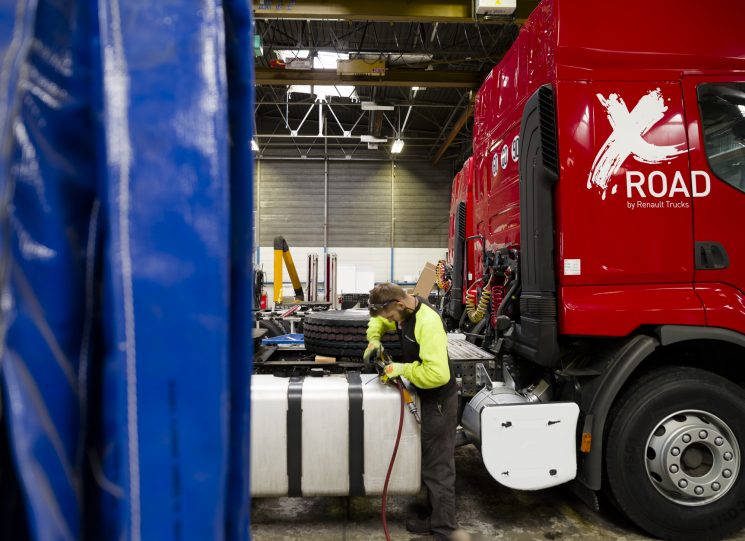 Renault Trucks ha establecido un taller de vehículos usados en su fábrica de Bourg-en-Bresse.