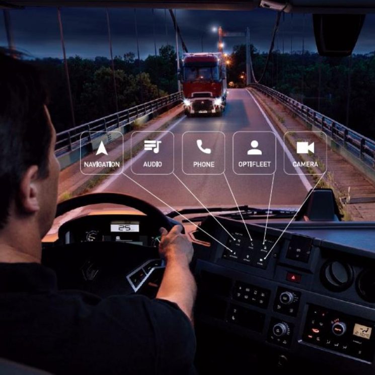 Roadpad es el nuevo sistema de comunicación a bordo de Renault Trucks.