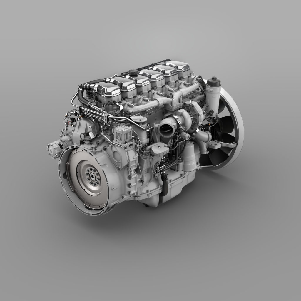 Scania incrementa la familia del motor de 13 litros con una nueva potencia de 540 CV.