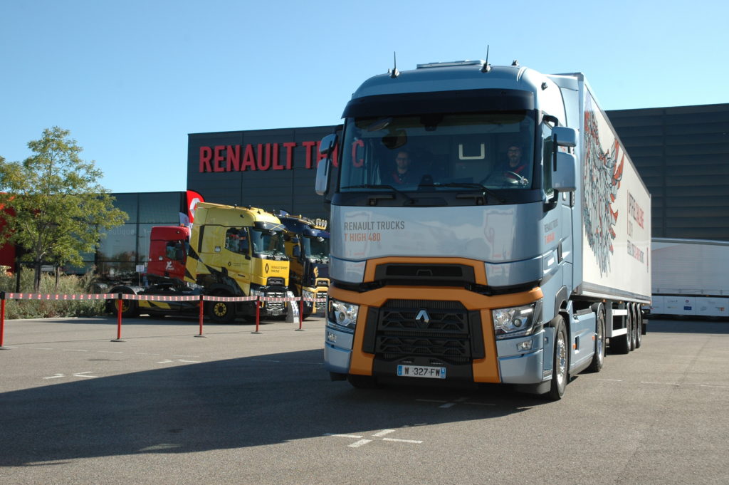 La final internacional del Optifuel Challenge se ha celebrado en las instalaciones de Renault Trucks de Lyon a bordo de un serie T High Euro 6 D 480 CV Model Year 2019