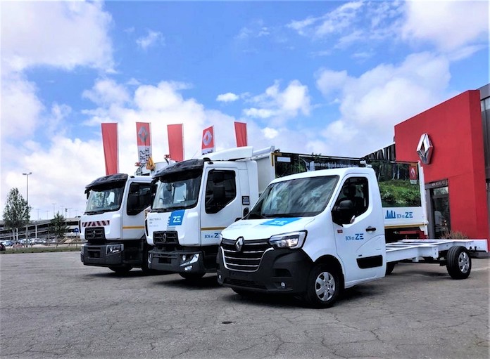 Gama Z.E. de distribución urbana de Renault Trucks.