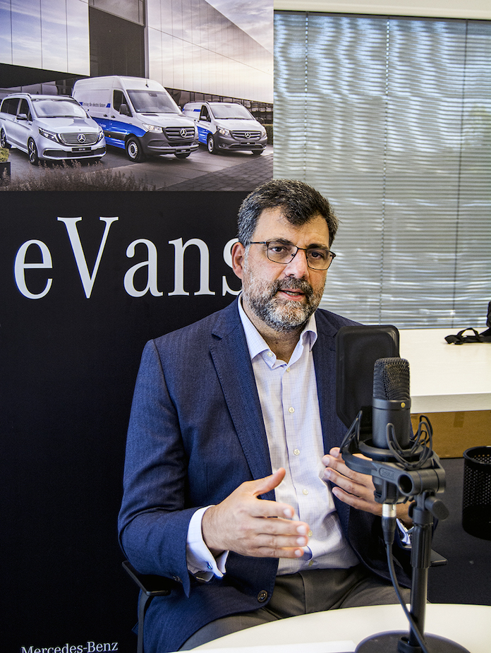 Andrés Orejón, director de Furgonetas de Mercedes-Benz Vans