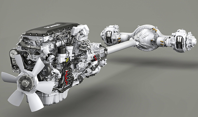 Caja de cambios de los motores Scania Super