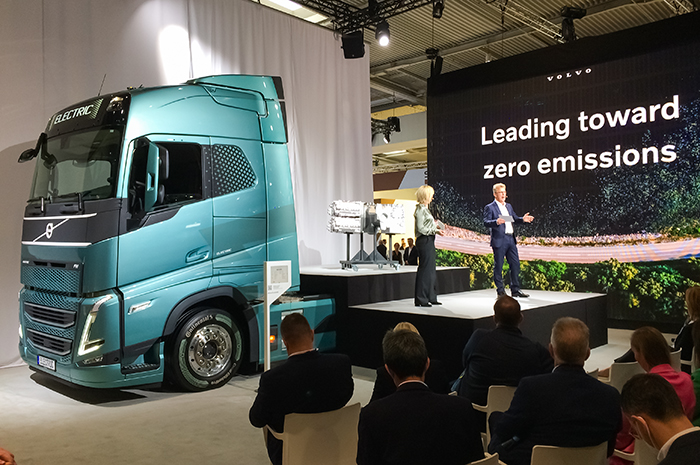 Stand de Volvo Trucks en la IAA 2022