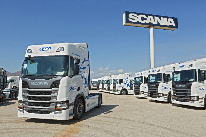Tractoras Scania de ESP Solutions