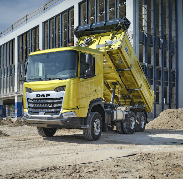 Nueva gama camiones de construcción de DAF.