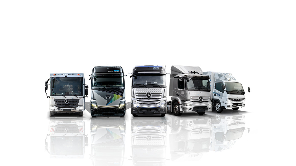 Gama de camiones Daimler-Truck.
