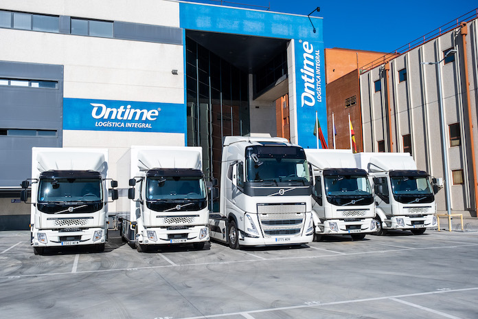 Camiones eléctricos Volvo Trucks para Ontime