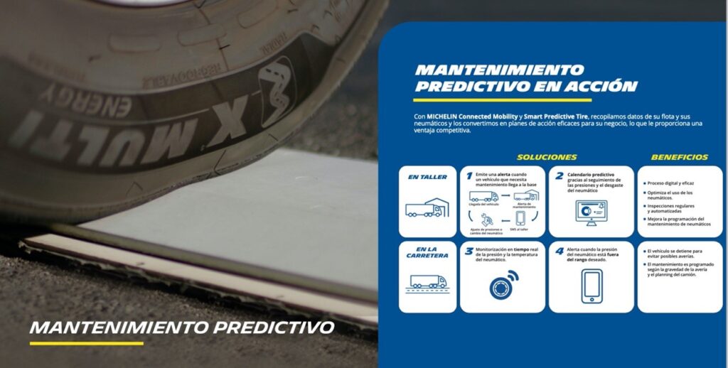 Mantenimiento predictivo Michelin Connectd Mobility