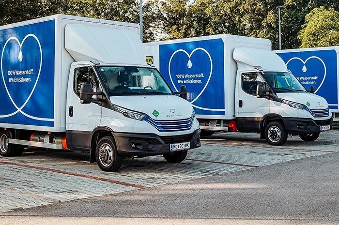 furgones eléctricos de pila de hidrógeno Ikea